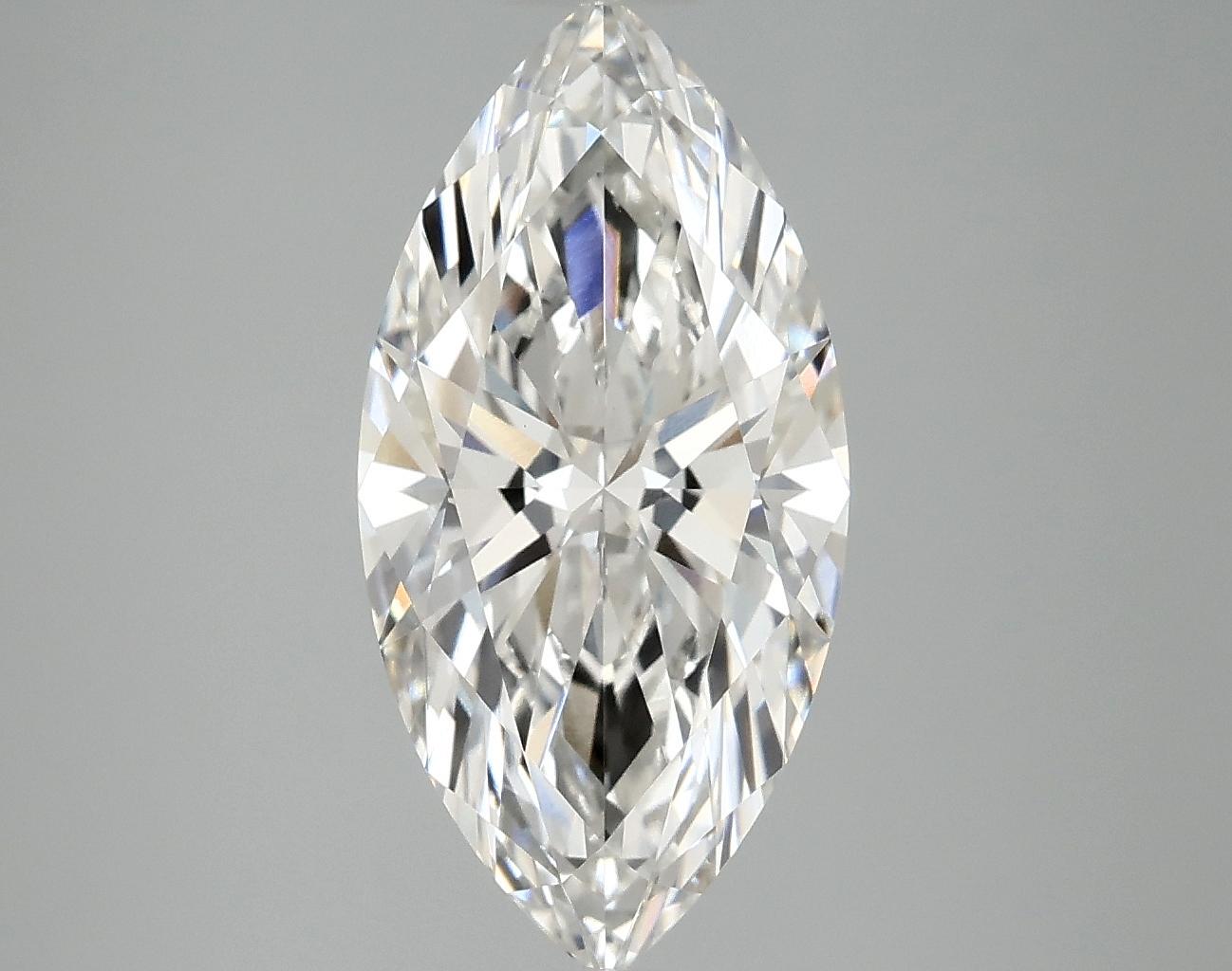 3.01 Carat Marquise Shaped Ideal Cut VS1 IGI Certified Lab Grown Diamond
