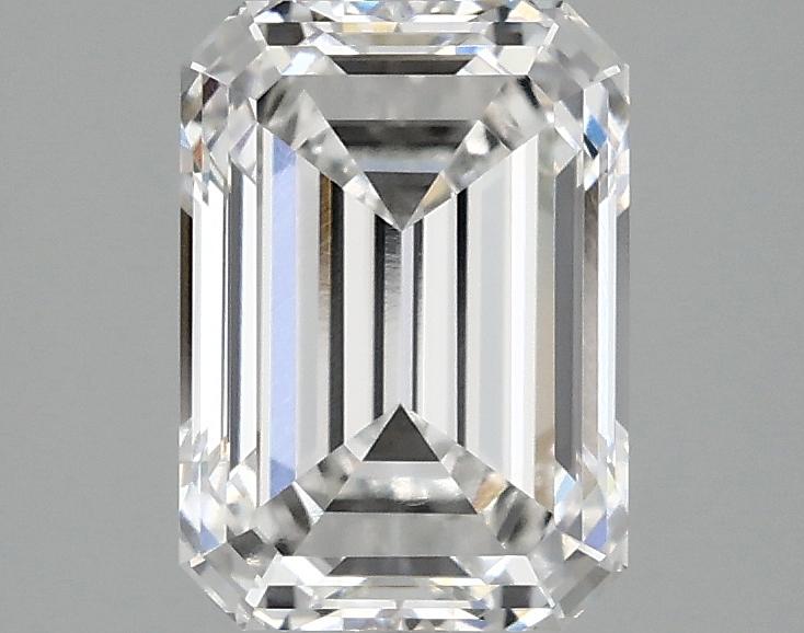 2.1 Carat Emerald Shaped Ideal Cut VS1 IGI Certified Lab Grown Diamond