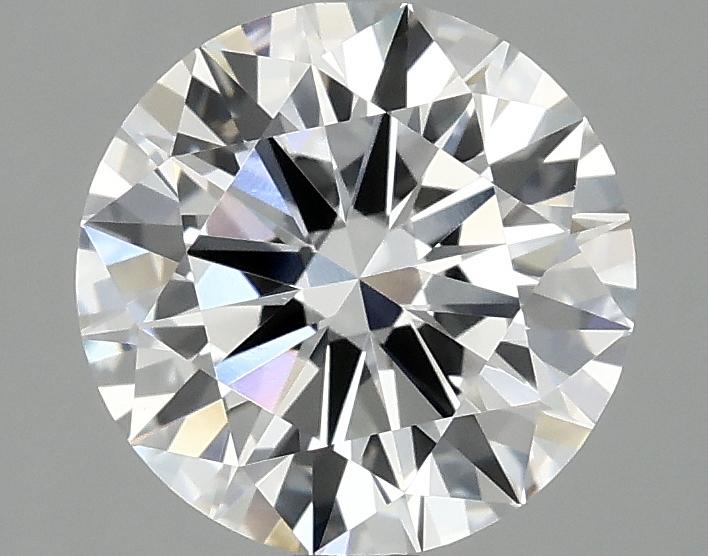 2.09 Carat Round Shaped Ideal Cut VVS2 IGI Certified Lab Grown Diamond