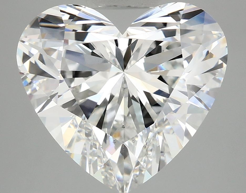5.09 Carat Heart Shaped Ideal Cut VS2 IGI Certified Lab Grown Diamond