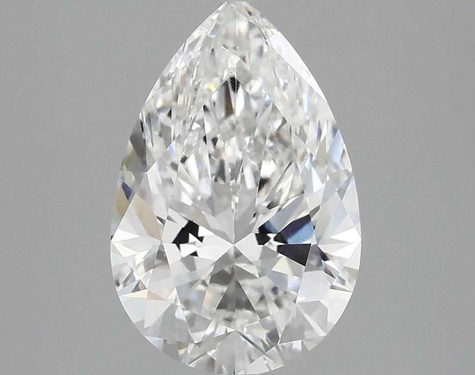 2.58 Carat Pear Shaped Excellent Cut VS1 IGI Certified Lab Grown Diamond