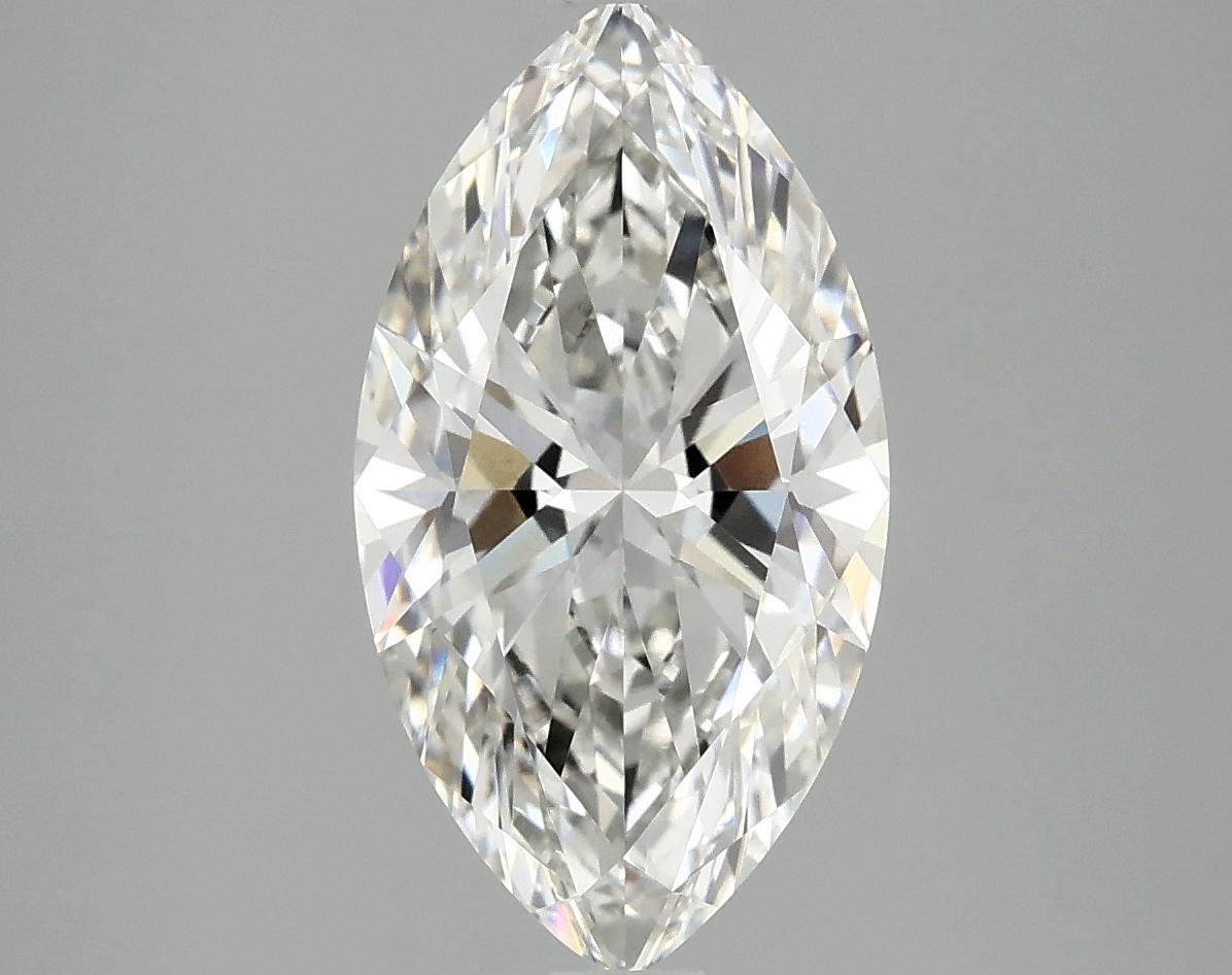 2.98 Carat Marquise Shaped Excellent Cut VVS2 IGI Certified Lab Grown Diamond