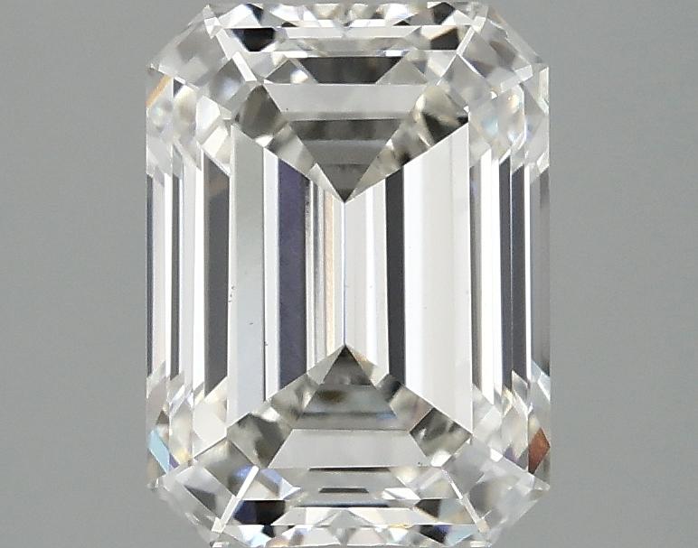 2.57 Carat Emerald Shaped Excellent Cut VS1 IGI Certified Lab Grown Diamond