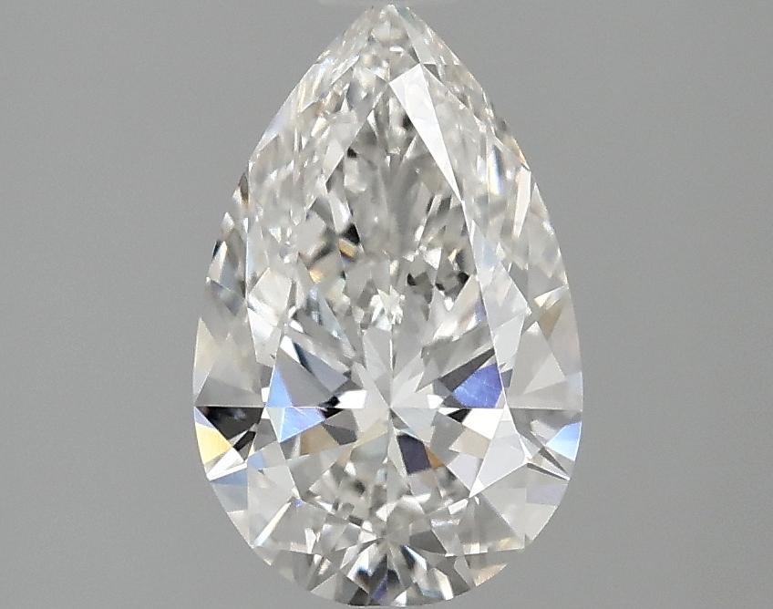 1.47 Carat Pear Shaped Ideal Cut VVS2 IGI Certified Lab Grown Diamond