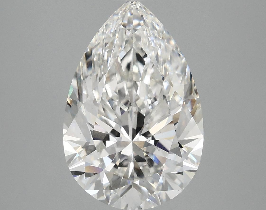 4.05 Carat Pear Shaped Excellent Cut VS2 IGI Certified Lab Grown Diamond