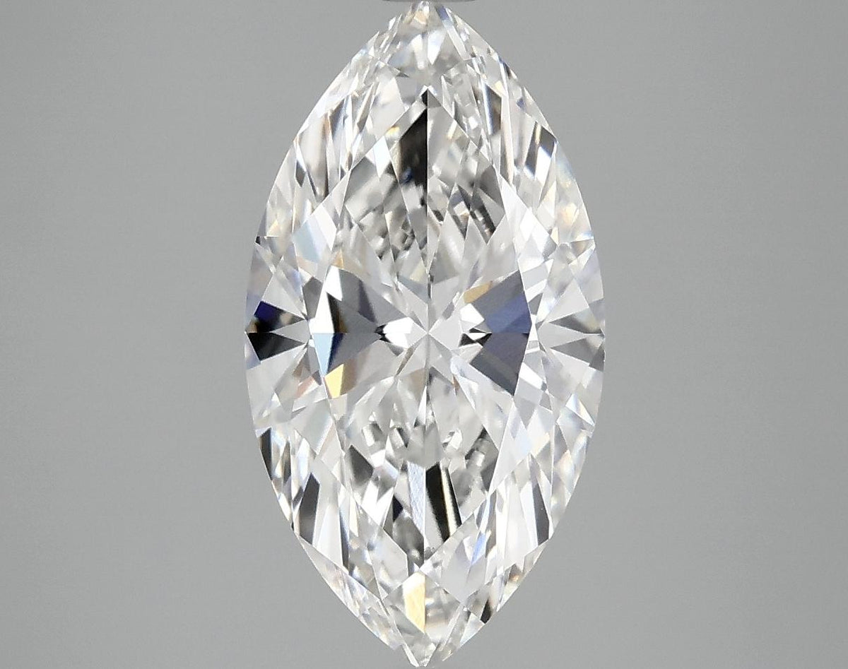3.02 Carat Marquise Shaped Excellent Cut VS1 IGI Certified Lab Grown Diamond