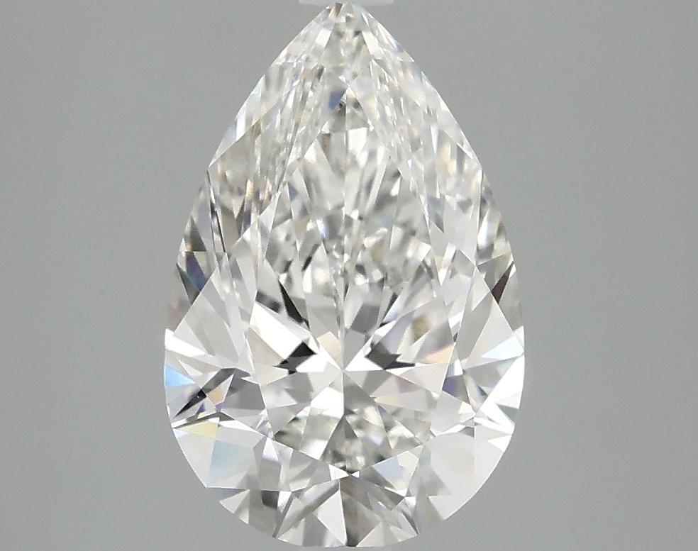 2.44 Carat Pear Shaped Ideal Cut VVS2 IGI Certified Lab Grown Diamond