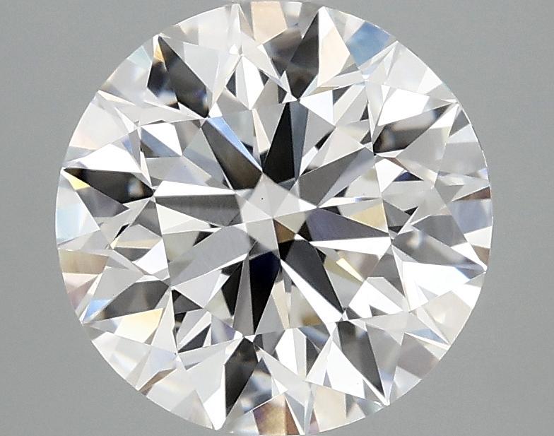 3.07 Carat Round Shaped Excellent Cut VS1 IGI Certified Lab Grown Diamond