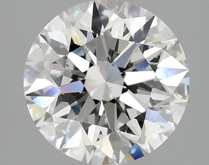 2.05 Carat Round Shaped Excellent Cut VS1 IGI Certified Lab Grown Diamond