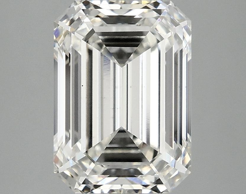 3.08 Carat Emerald Shaped Ideal Cut VS1 IGI Certified Lab Grown Diamond
