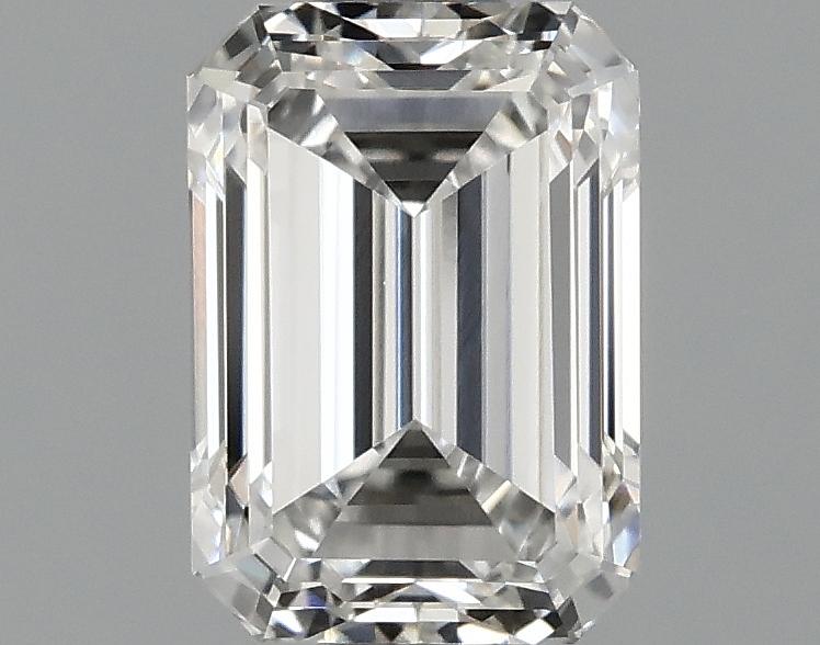 1.0 Carat Emerald Shaped Ideal Cut VVS2 IGI Certified Lab Grown Diamond