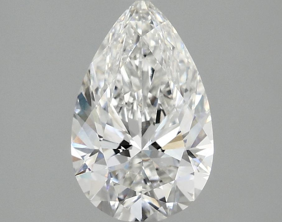 1.9 Carat Pear Shaped Ideal Cut VVS2 IGI Certified Lab Grown Diamond