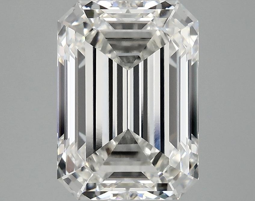 3.09 Carat Emerald Shaped Ideal Cut VS1 IGI Certified Lab Grown Diamond