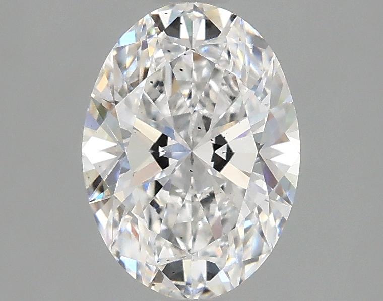 1.34 Carat Oval Shaped Ideal Cut SI1 IGI Certified Lab Grown Diamond