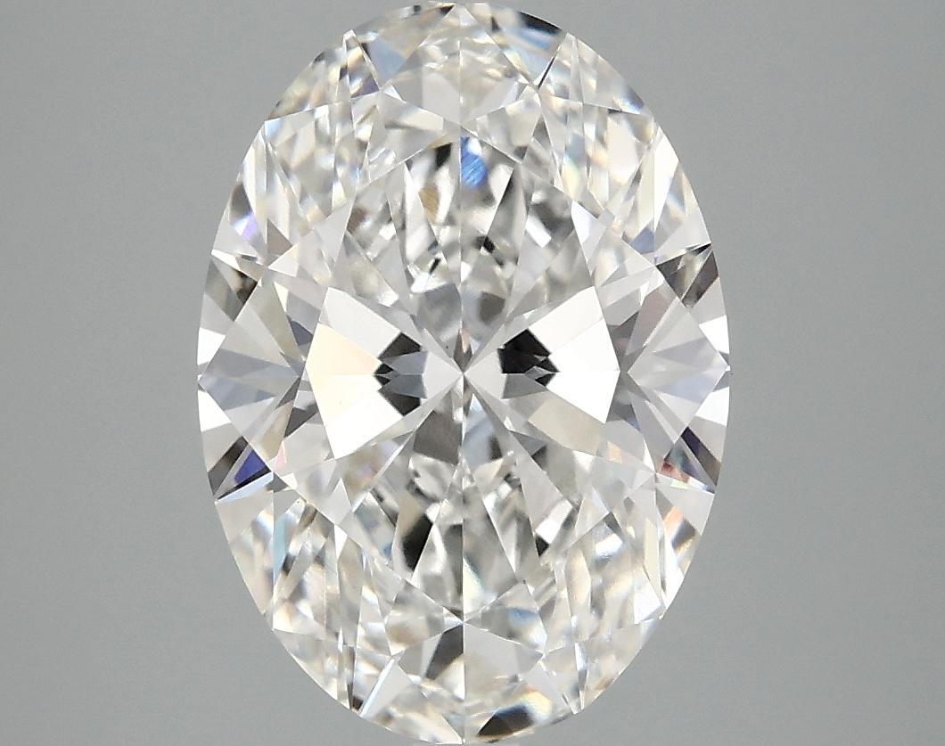 3.8 Carat Oval Shaped Ideal Cut VVS2 IGI Certified Lab Grown Diamond