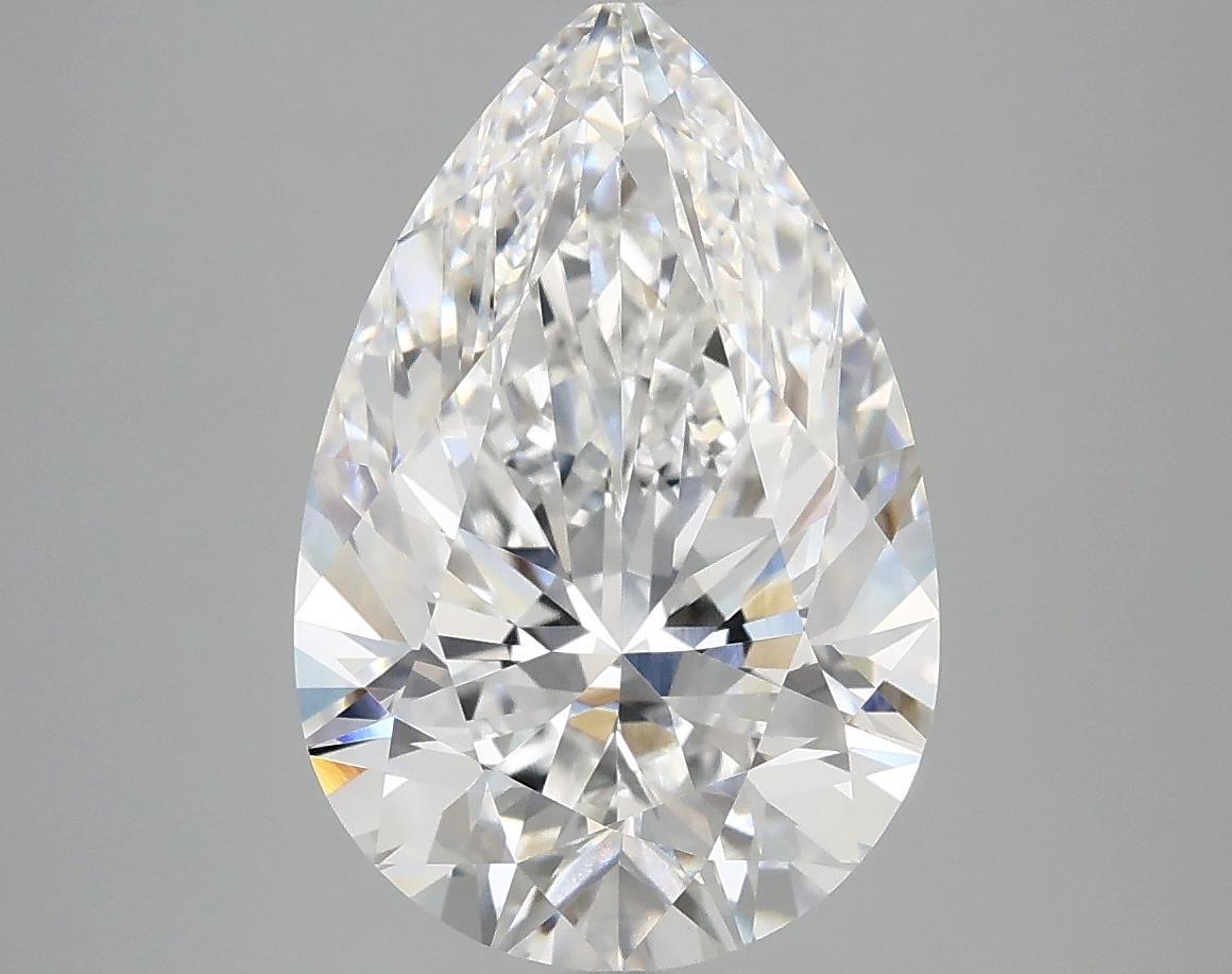 4.03 Carat Pear Shaped Excellent Cut VVS2 IGI Certified Lab Grown Diamond