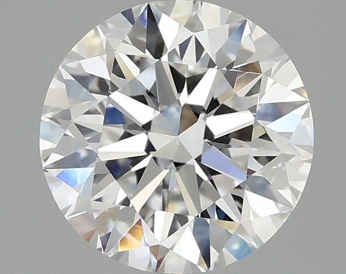 2.08 Carat Round Shaped Excellent Cut VVS2 IGI Certified Lab Grown Diamond