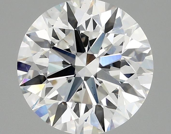 2.46 Carat Round Shaped Excellent Cut VS2 IGI Certified Lab Grown Diamond
