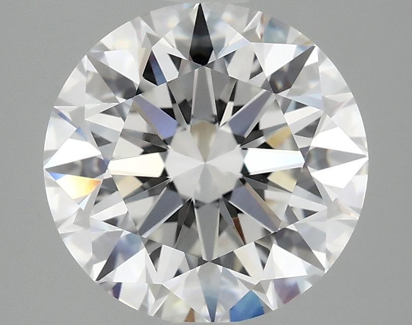 3.07 Carat Round Shaped Ideal Cut VVS2 IGI Certified Lab Grown Diamond
