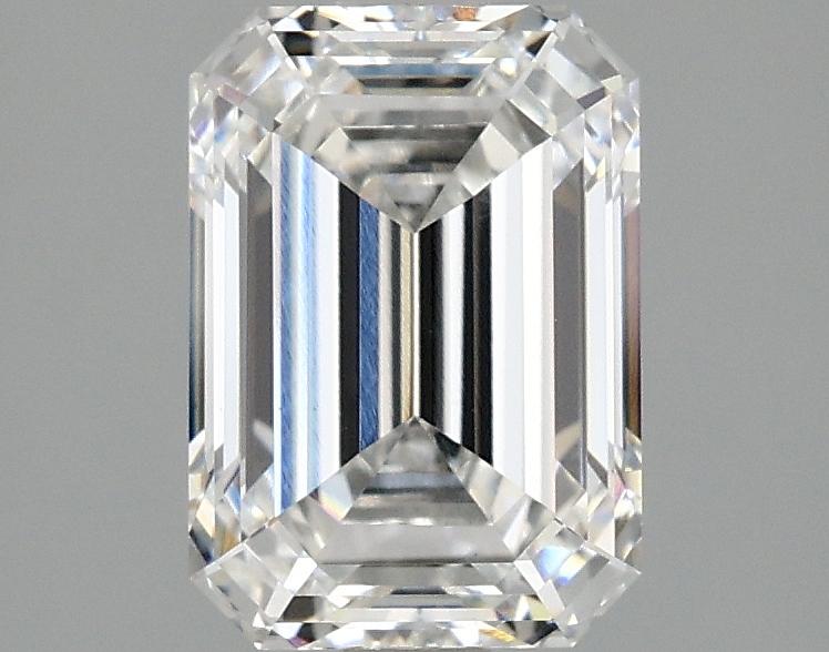 2.1 Carat Emerald Shaped Ideal Cut VS1 IGI Certified Lab Grown Diamond
