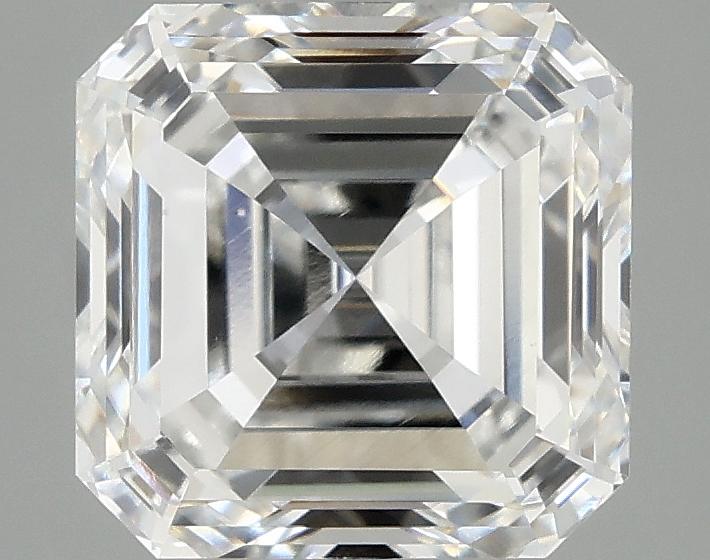 2.08 Carat Asscher Shaped Excellent Cut VS1 IGI Certified Lab Grown Diamond