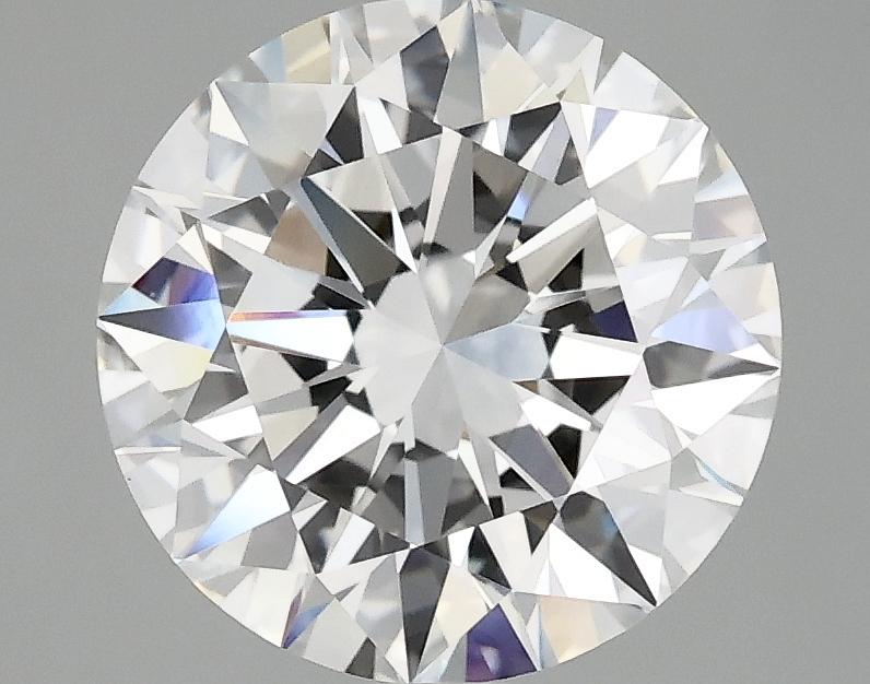 3.08 Carat Round Shaped Excellent Cut VVS2 IGI Certified Lab Grown Diamond