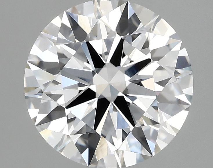 2.07 Carat Round Shaped Ideal Cut VVS2 IGI Certified Lab Grown Diamond