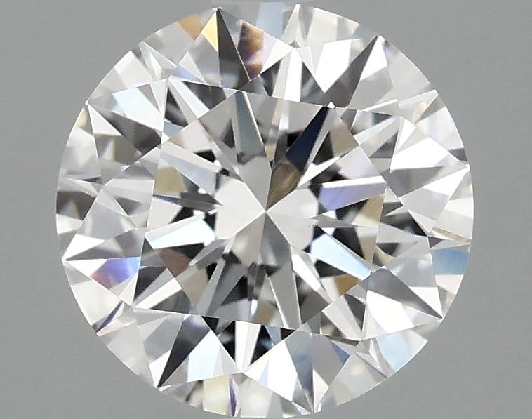 2.15 Carat Round Shaped Ideal Cut VVS2 IGI Certified Lab Grown Diamond