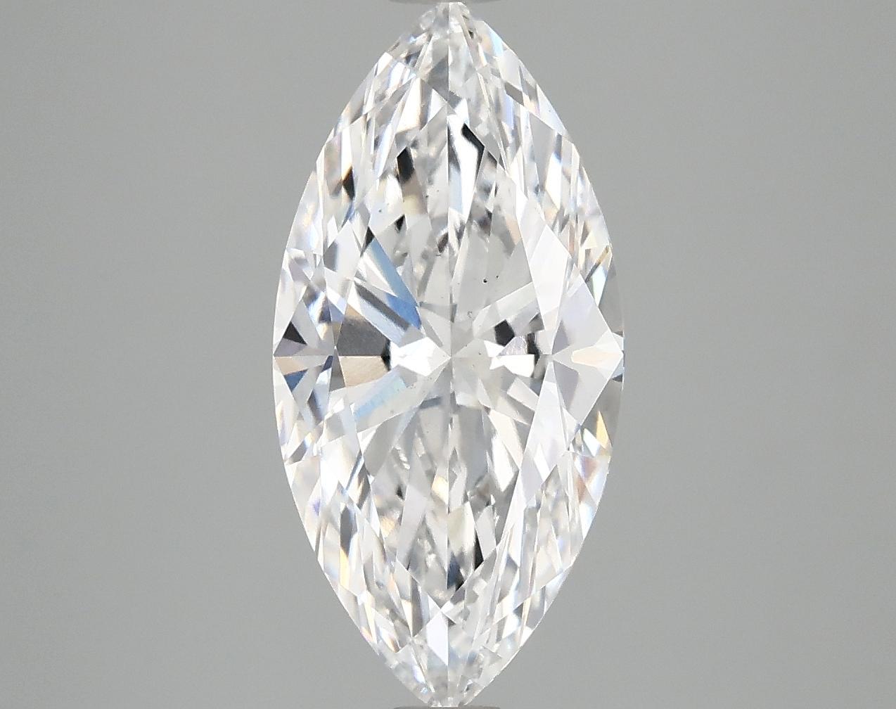 3.08 Carat Marquise Shaped Excellent Cut VS1 IGI Certified Lab Grown Diamond