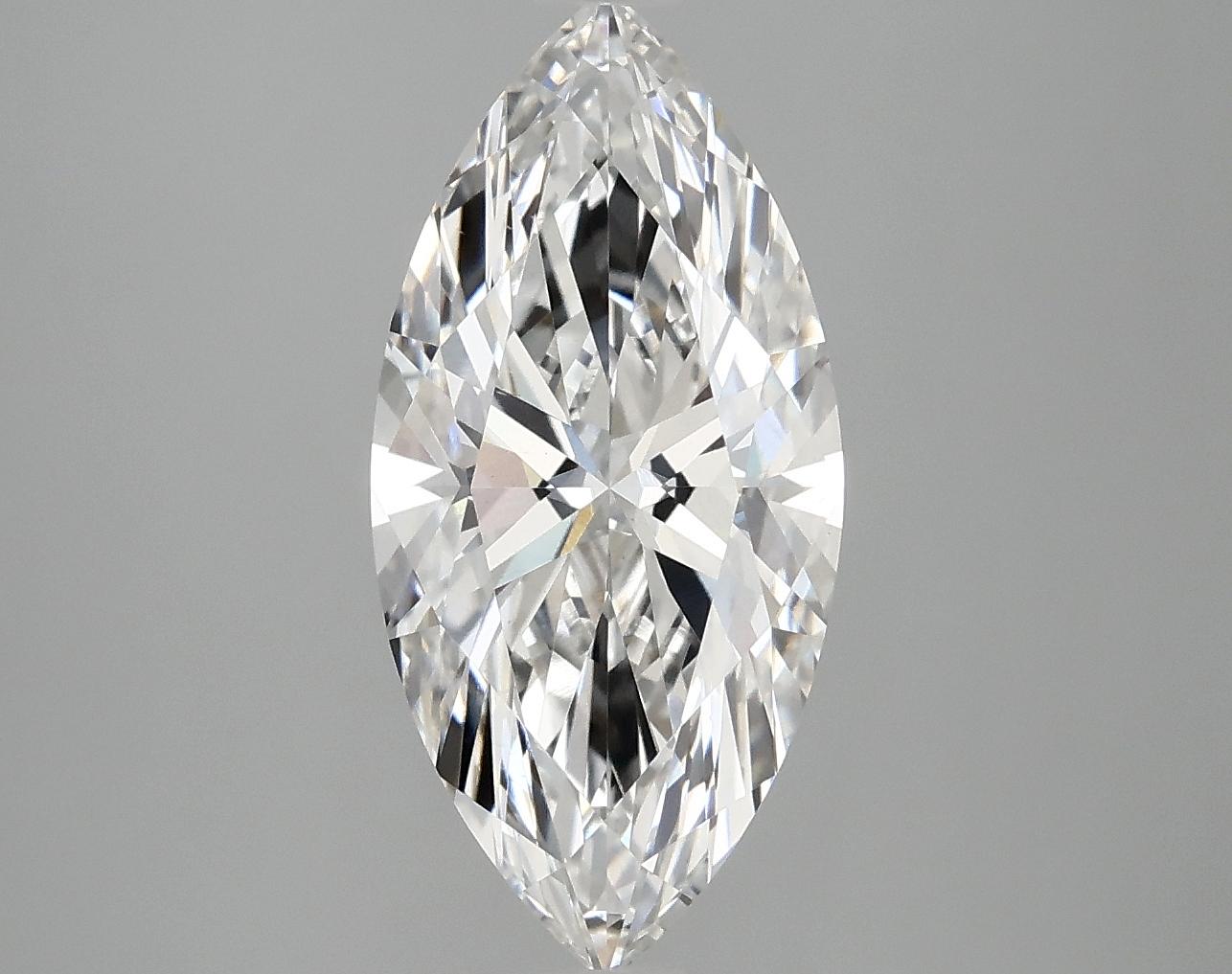 3.08 Carat Marquise Shaped Excellent Cut VS1 IGI Certified Lab Grown Diamond