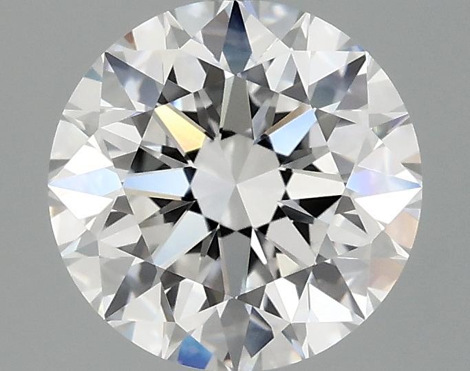 2.05 Carat Round Shaped Excellent Cut VVS2 IGI Certified Lab Grown Diamond