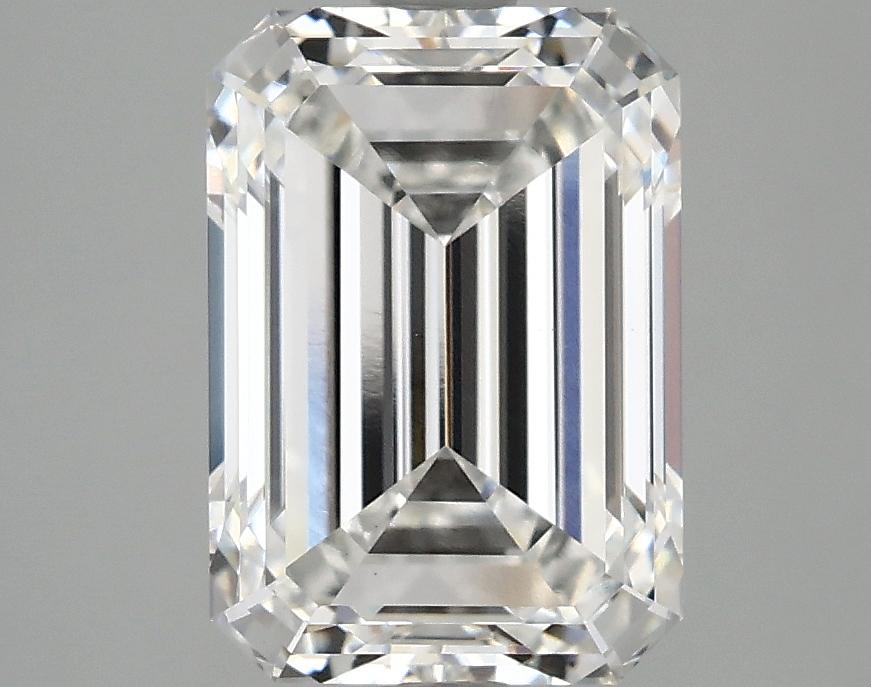 3.08 Carat Emerald Shaped Ideal Cut VS1 IGI Certified Lab Grown Diamond