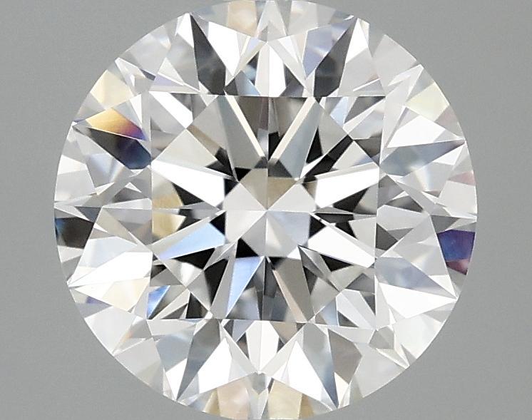 2.55 Carat Round Shaped Excellent Cut VVS2 IGI Certified Lab Grown Diamond