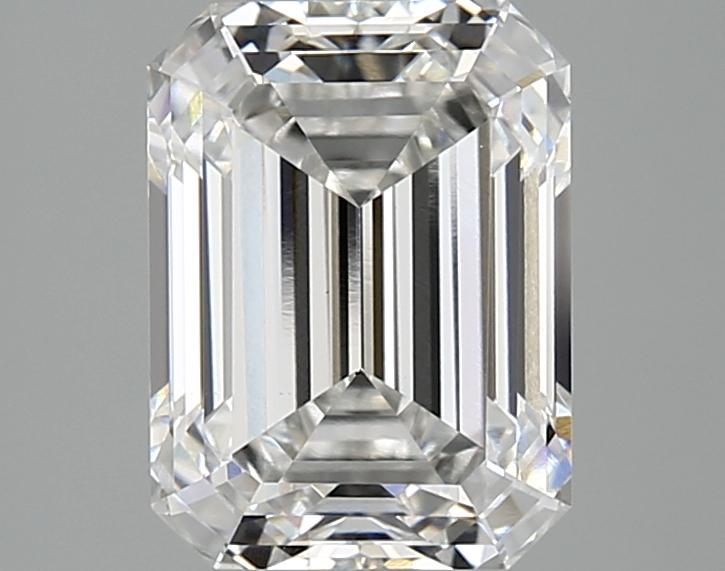3.03 Carat Emerald Shaped Excellent Cut VS1 IGI Certified Lab Grown Diamond