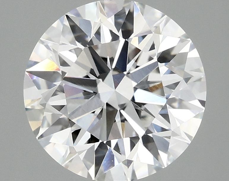 2.96 Carat Round Shaped Excellent Cut VVS2 IGI Certified Lab Grown Diamond
