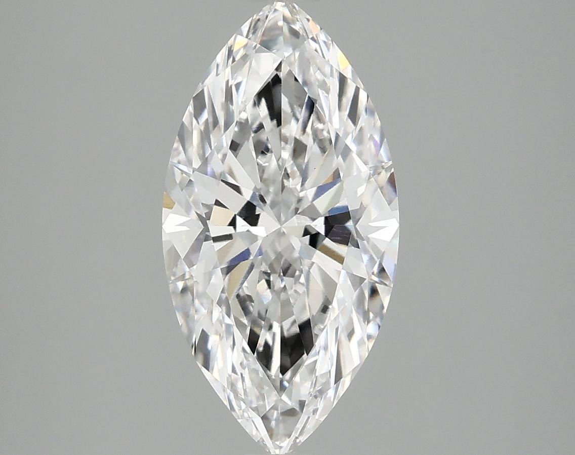 2.45 Carat Marquise Shaped Ideal Cut VVS2 IGI Certified Lab Grown Diamond