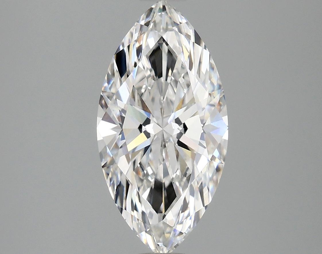 2.07 Carat Marquise Shaped Ideal Cut VVS2 IGI Certified Lab Grown Diamond