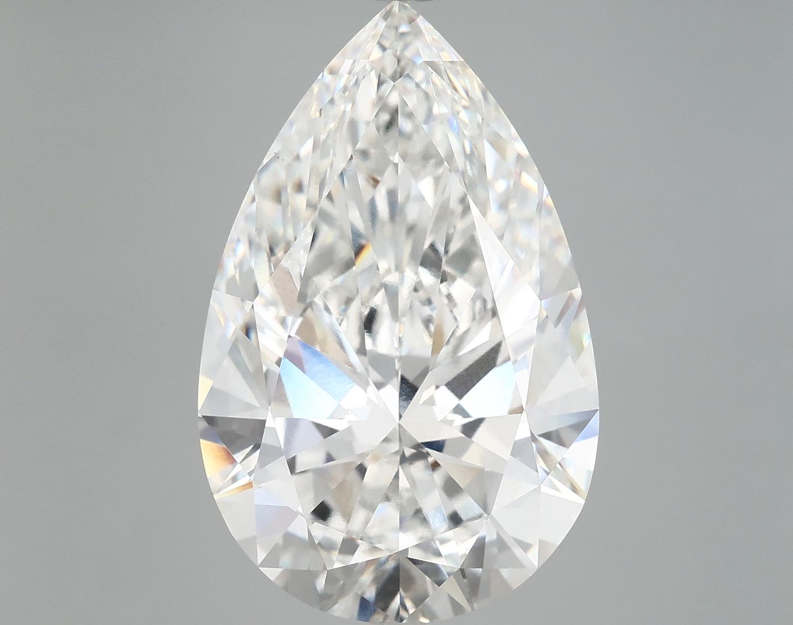 10.41 Carat Pear Shaped Ideal Cut VS1 IGI Certified Lab Grown Diamond