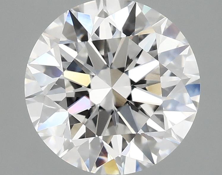 2.08 Carat Round Shaped Excellent Cut VVS2 IGI Certified Lab Grown Diamond