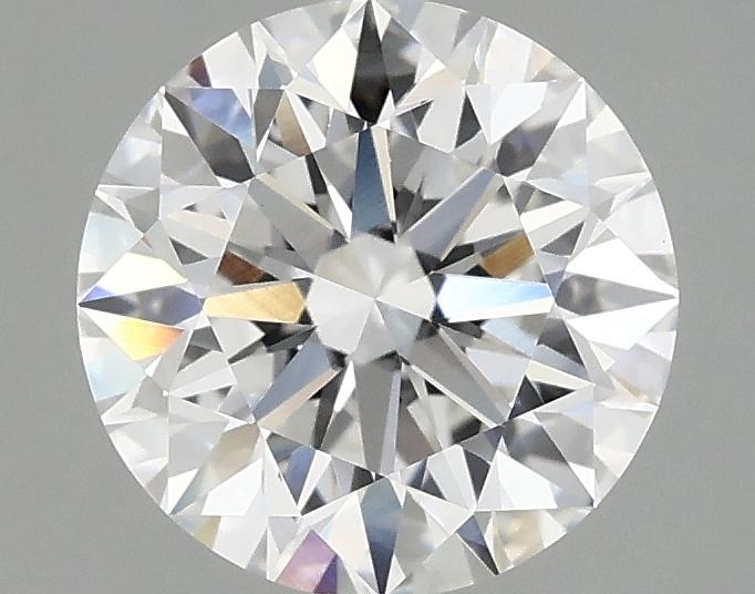 2.07 Carat Round Shaped Excellent Cut VVS2 IGI Certified Lab Grown Diamond