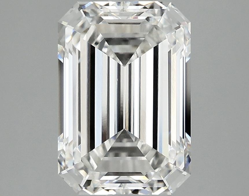 2.97 Carat Emerald Shaped Ideal Cut VS1 IGI Certified Lab Grown Diamond