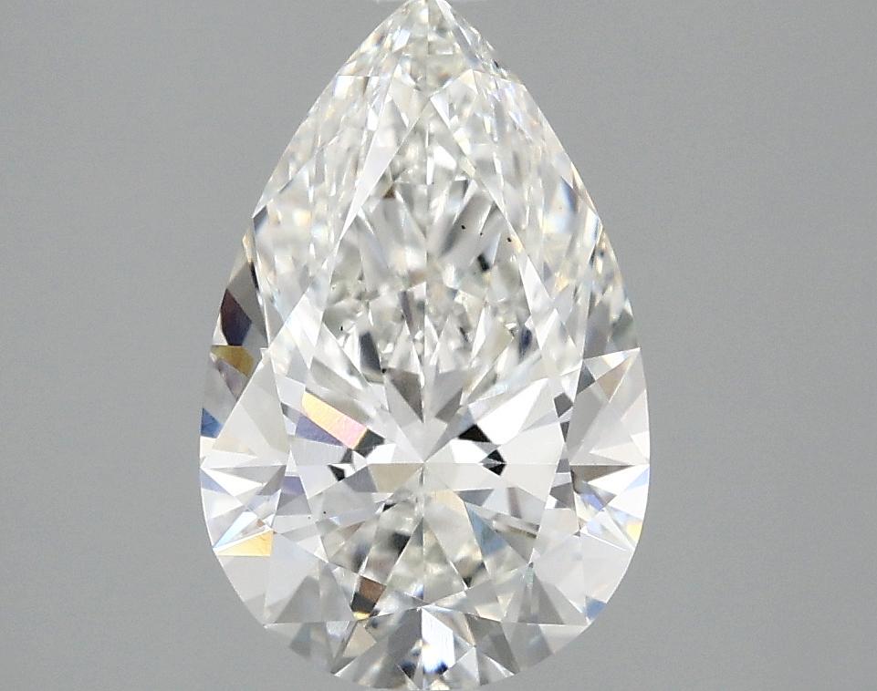 2.1 Carat Pear Shaped Ideal Cut VS1 IGI Certified Lab Grown Diamond