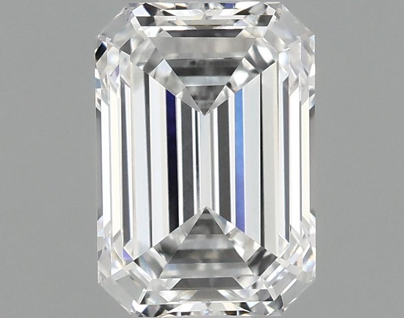 0.97 Carat Emerald Shaped Ideal Cut VVS2 IGI Certified Lab Grown Diamond
