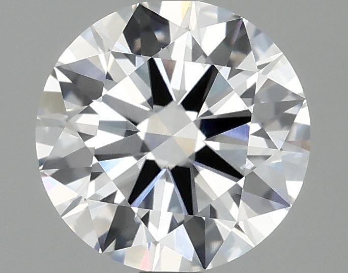 1.58 Carat Round Shaped Ideal Cut VVS2 IGI Certified Lab Grown Diamond