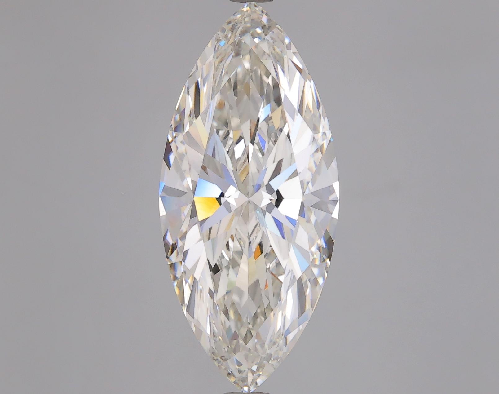 4.72 Carat Marquise Shaped Excellent Cut VS1 IGI Certified Lab Grown Diamond