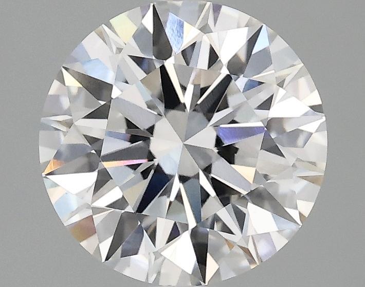 2.07 Carat Round Shaped Ideal Cut VVS2 IGI Certified Lab Grown Diamond