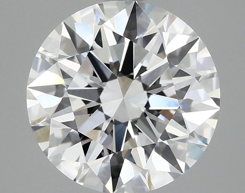 3.09 Carat Round Shaped Ideal Cut VVS2 IGI Certified Lab Grown Diamond