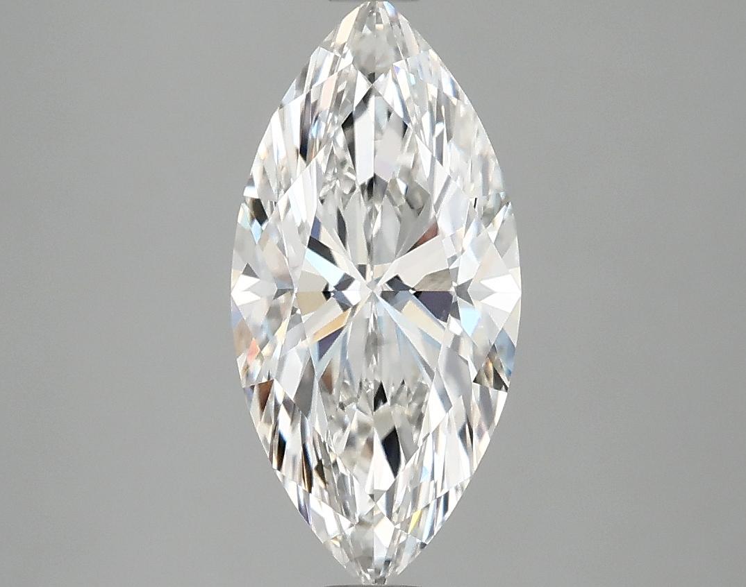 2.0 Carat Marquise Shaped Excellent Cut VVS2 IGI Certified Lab Grown Diamond