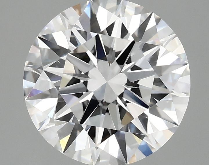 2.05 Carat Round Shaped Ideal Cut VVS2 IGI Certified Lab Grown Diamond