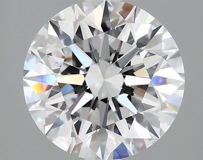 2.07 Carat Round Shaped Excellent Cut VVS2 IGI Certified Lab Grown Diamond